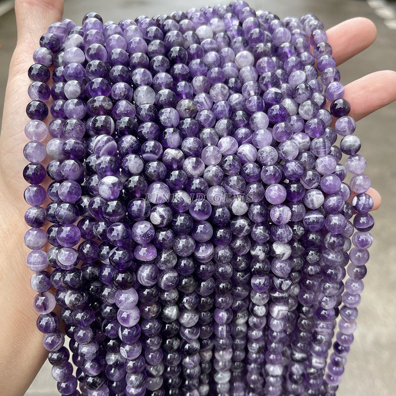 Amethyst loose beads DIY beads