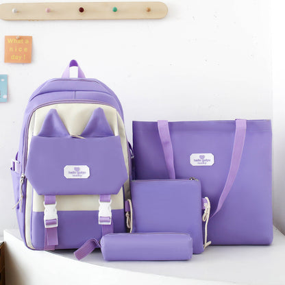 cute school bag student backpack