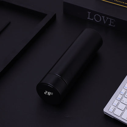 Stainless steel LED intelligent temperature display cup