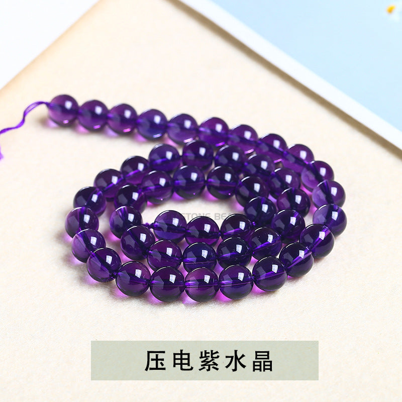 Piezoelectric crystal loose beads DIY jewelry accessories bracelet