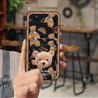 Asus Dustproof Silicone Cartoon Card Holder Case