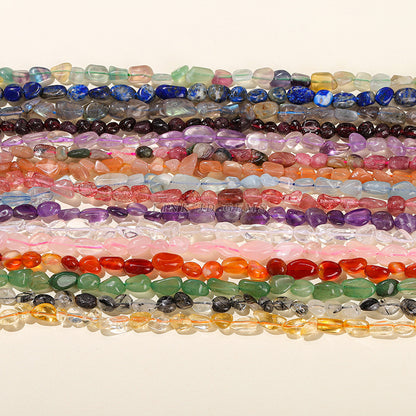 6-8Mm crystal agate irregular conformal loose beads