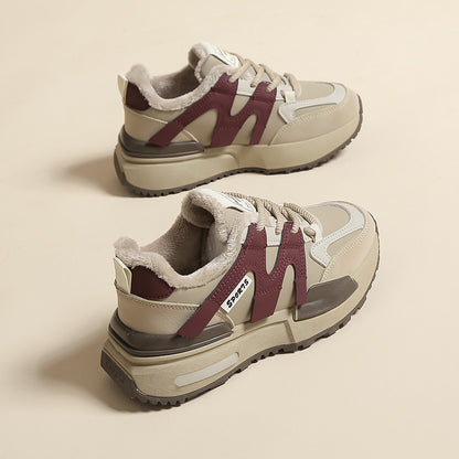 Forrest Gump women's velvet thick-soled sports shoes