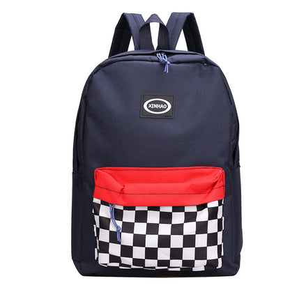 Classic checkerboard backpack