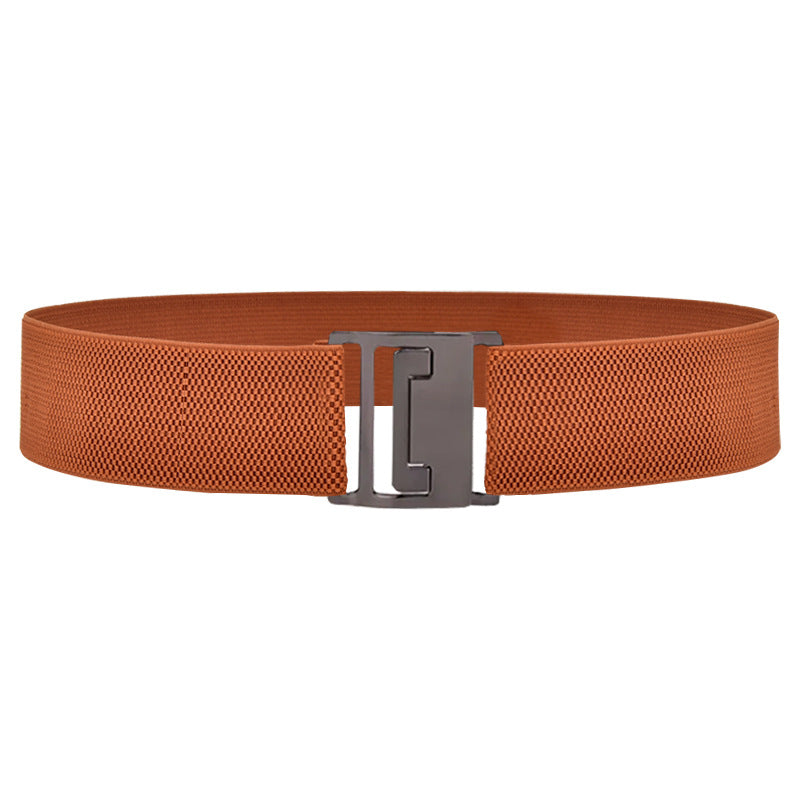 Button elastic belt