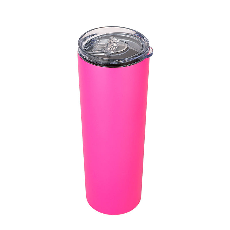 20Oz stainless steel straight tube thermos cup