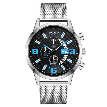 Fashion Big Digital Calendar Men's Watch