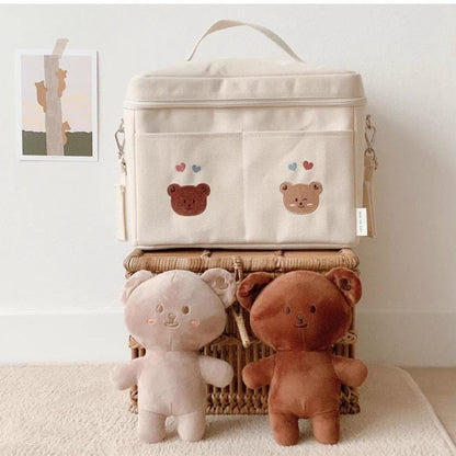 Children's bear insulation bag mommy bag
