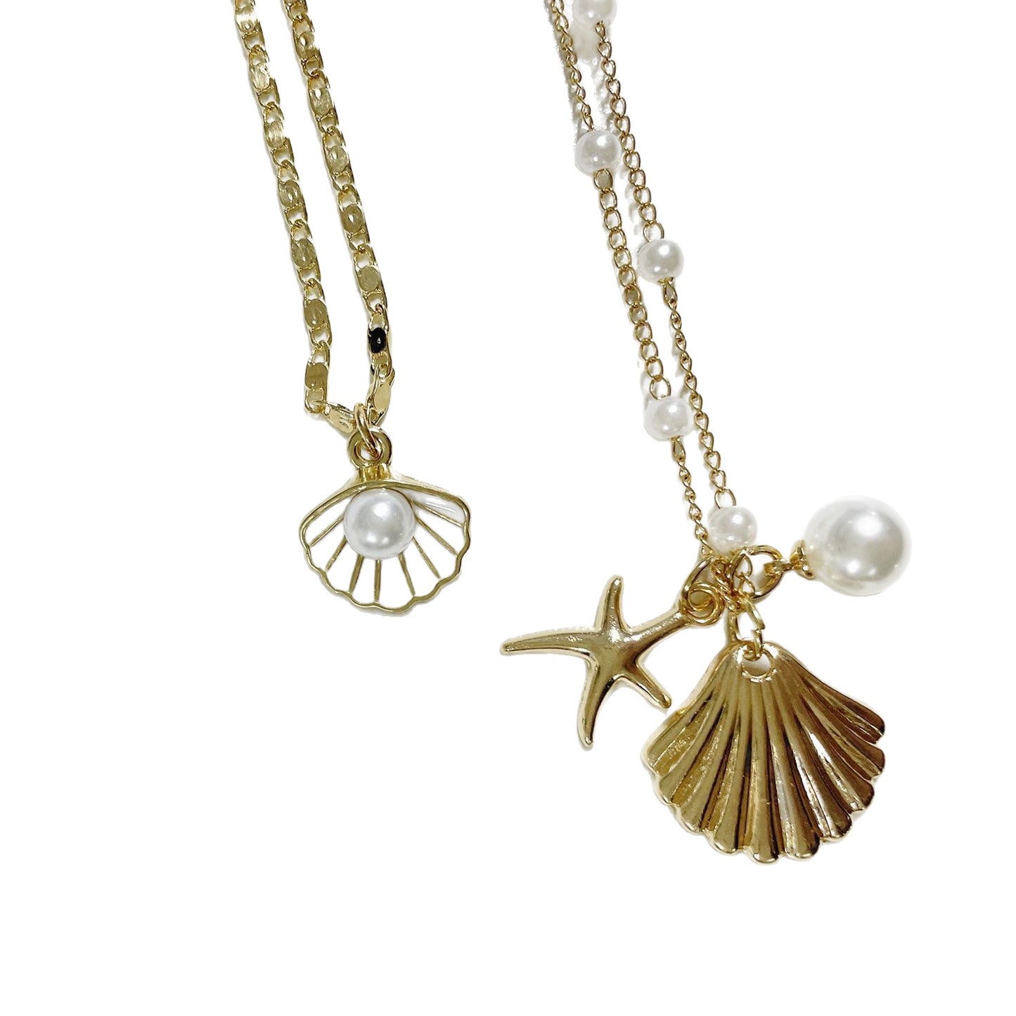 Pearl & Shell Necklace