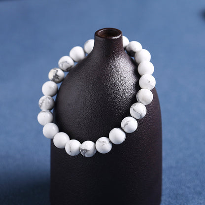 Turquoise bracelet is simple