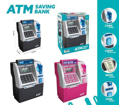 StellaLou ATM Money Bank, Password Safe for Boys and Girls