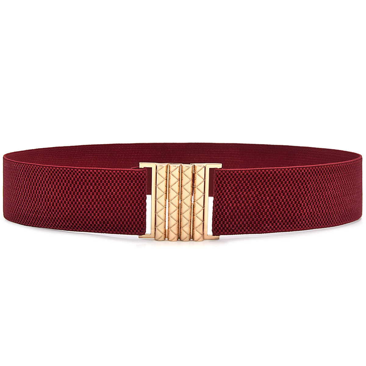 Elastic wide belt women's summer