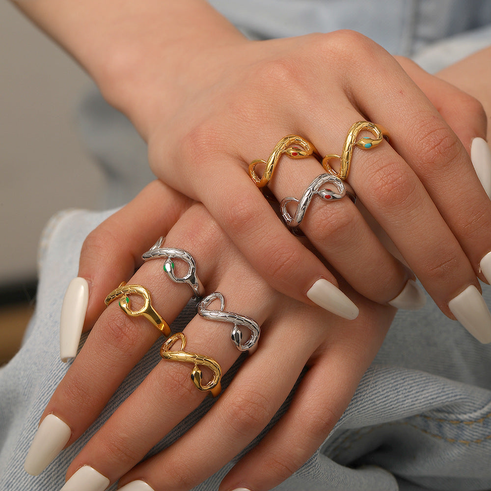 Infinity Symbol Open Ring