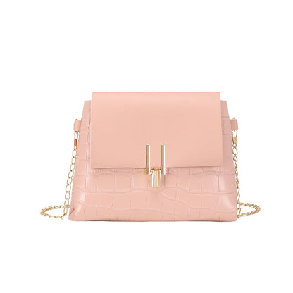 Printed new small square bag casual