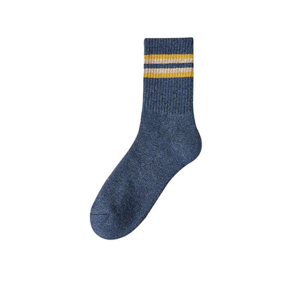 Thickened Fleece-Lined Winter Warm Men's Terry Socks Set