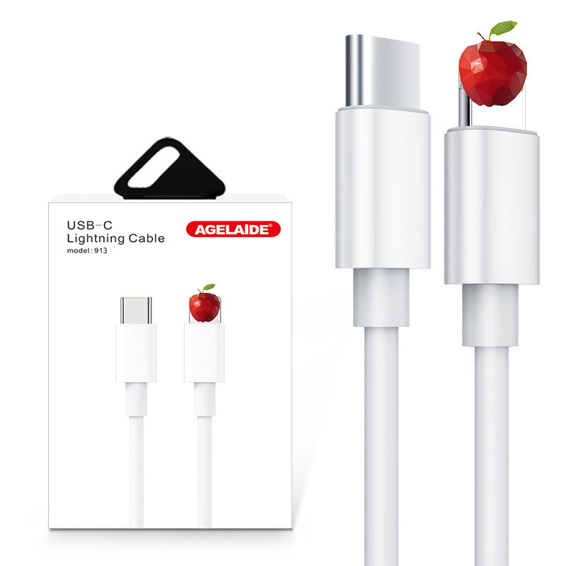 Cable de carga rápida dual tipo C de 2 m para Huawei y Apple 