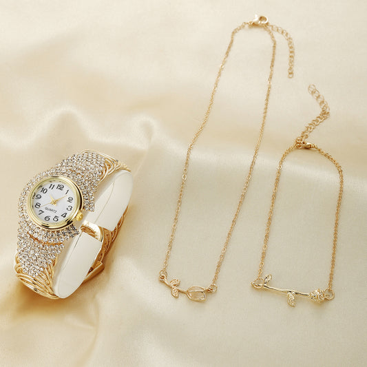 Bracelet Quartz Watch Necklace Bracelet