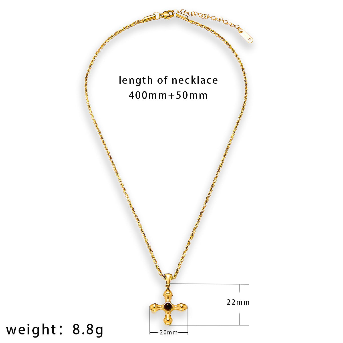 High-End Non-Fading Titanium Steel Women's Collarbone Necklace — INS Euro Style