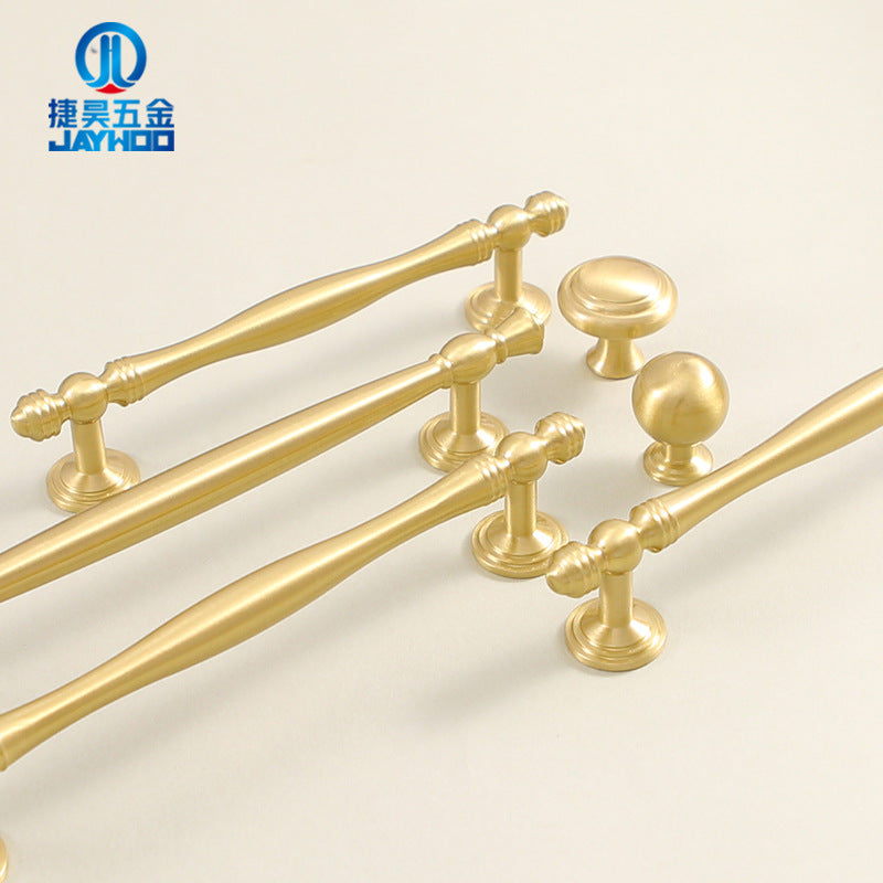 Gold American Copper Door Handle