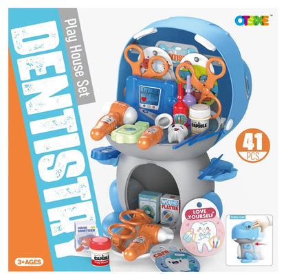 Children's Pretend Play Kitchen Toy Set: Girls' Cooking Rice Cooking Kitchen Utensil Tableware Dinosaur Storage Set