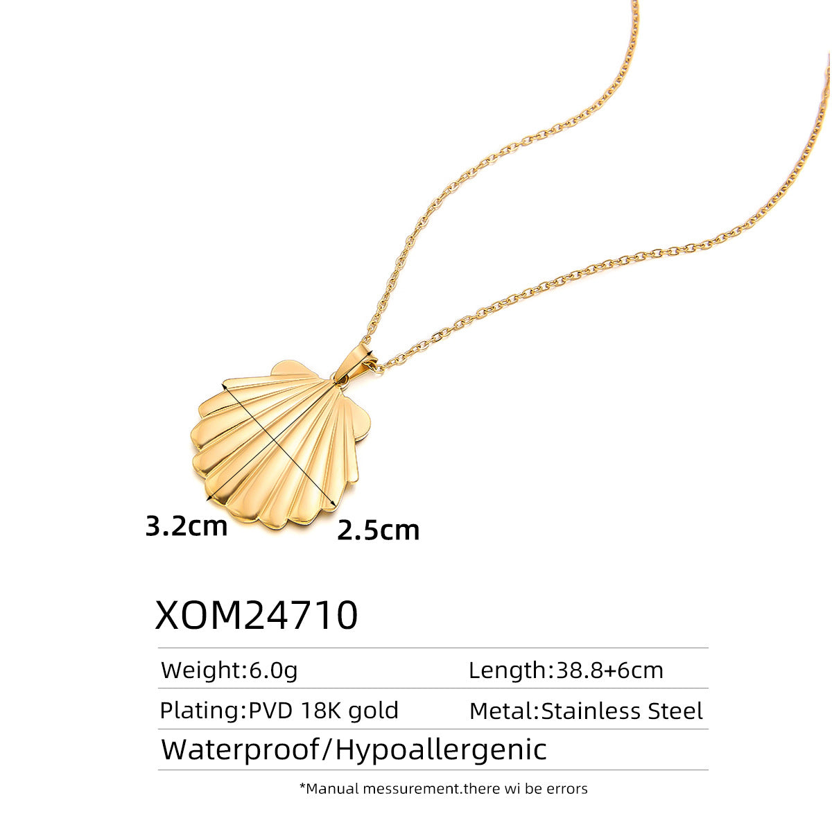 18K Gold Titanium Steel Hollow Geometric Statement Earrings