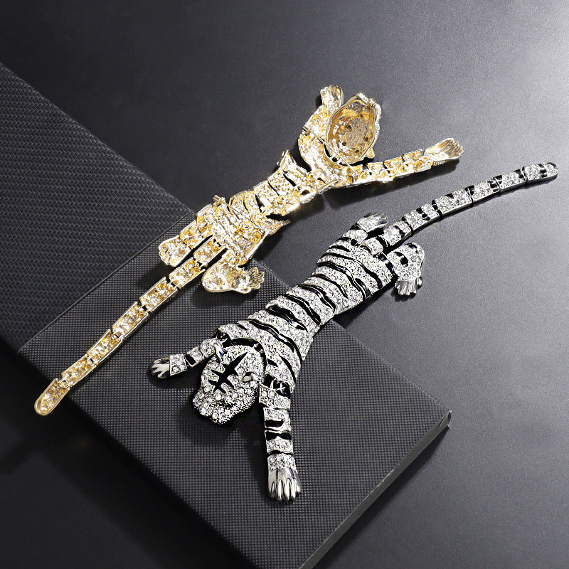 Tiger Shawl Brooch