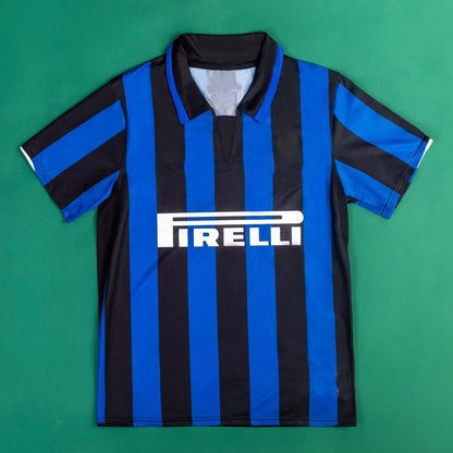 Camiseta retro centenario de Figo del Inter de Milán 2007-08 