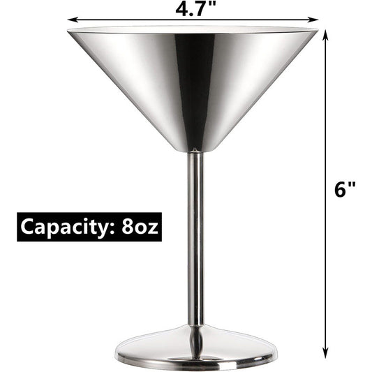 304 Stainless Steel Martini Cup