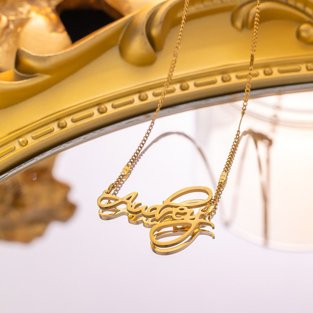 Titanium Steel Mori Design Necklace