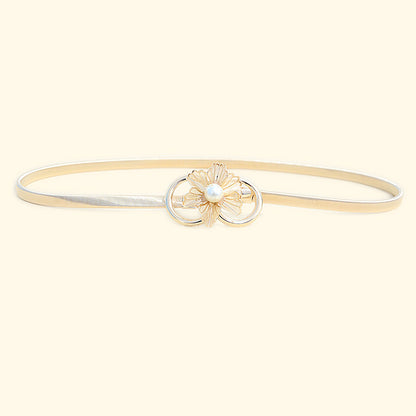 Summer Ladies Metal Belt Casual