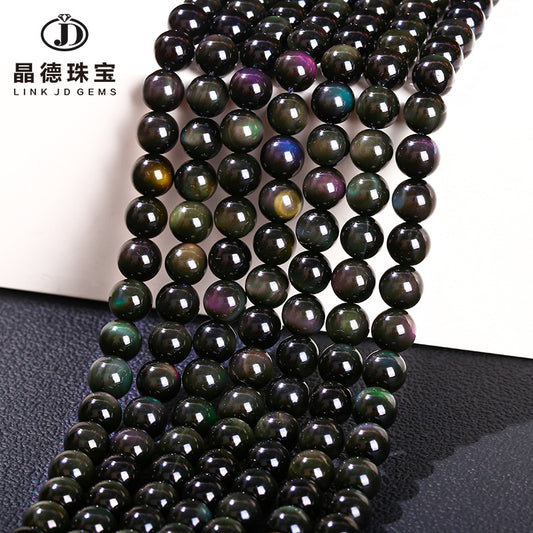 Obsidian loose beads