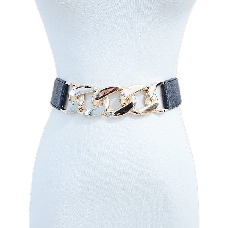 Elastic elastic band slim ring buckle waist seal