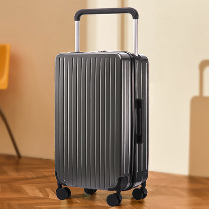 Handheld wide trolley suitcase