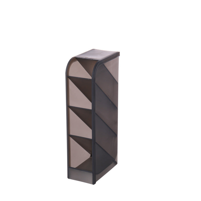 Slanted Multi-Compartment Pen Holder