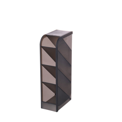 Slanted Multi-Compartment Pen Holder