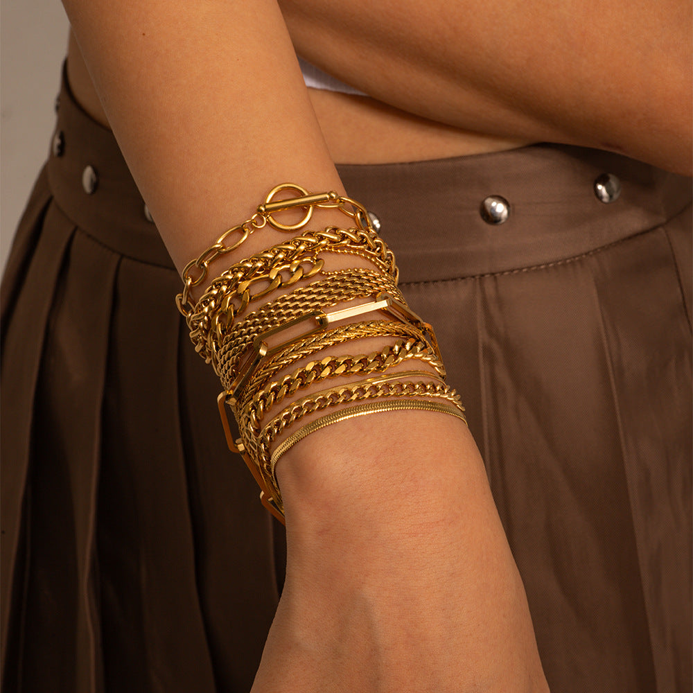 Stainless Steel Cuban Bracelet