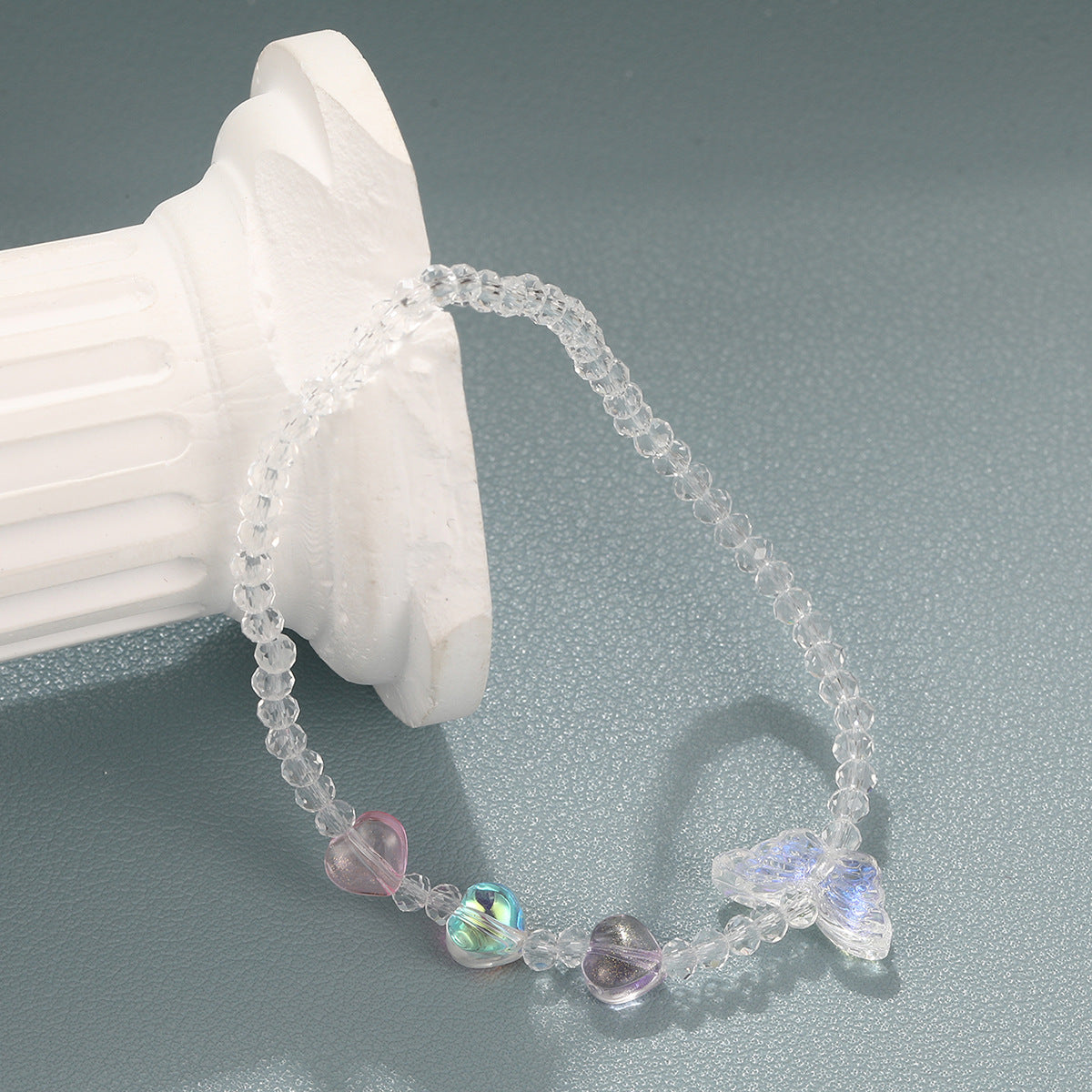 Colorful Butterfly Crystal Bracelet