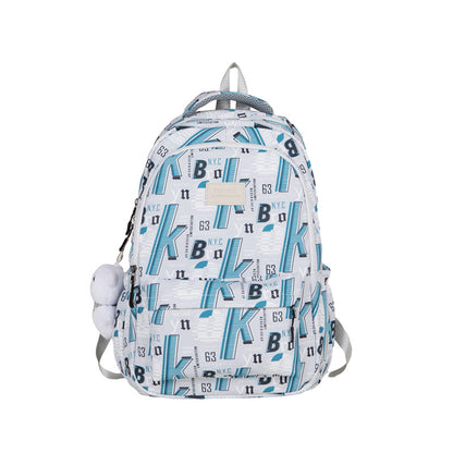 Graffiti casual backpack student backpack