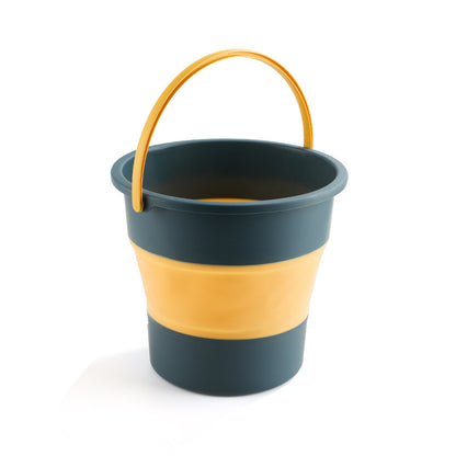 Folding Bucket Expandable Portable Plastic Silicone Bucket