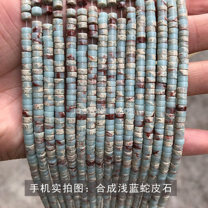 4 * 2Mm synthetic emperor stone spacer loose beads