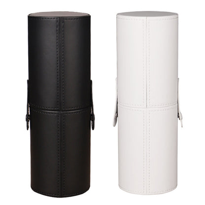 Soporte portátil para brochas de maquillaje. 