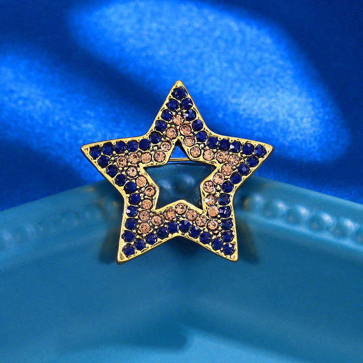 Crystal flower corsage