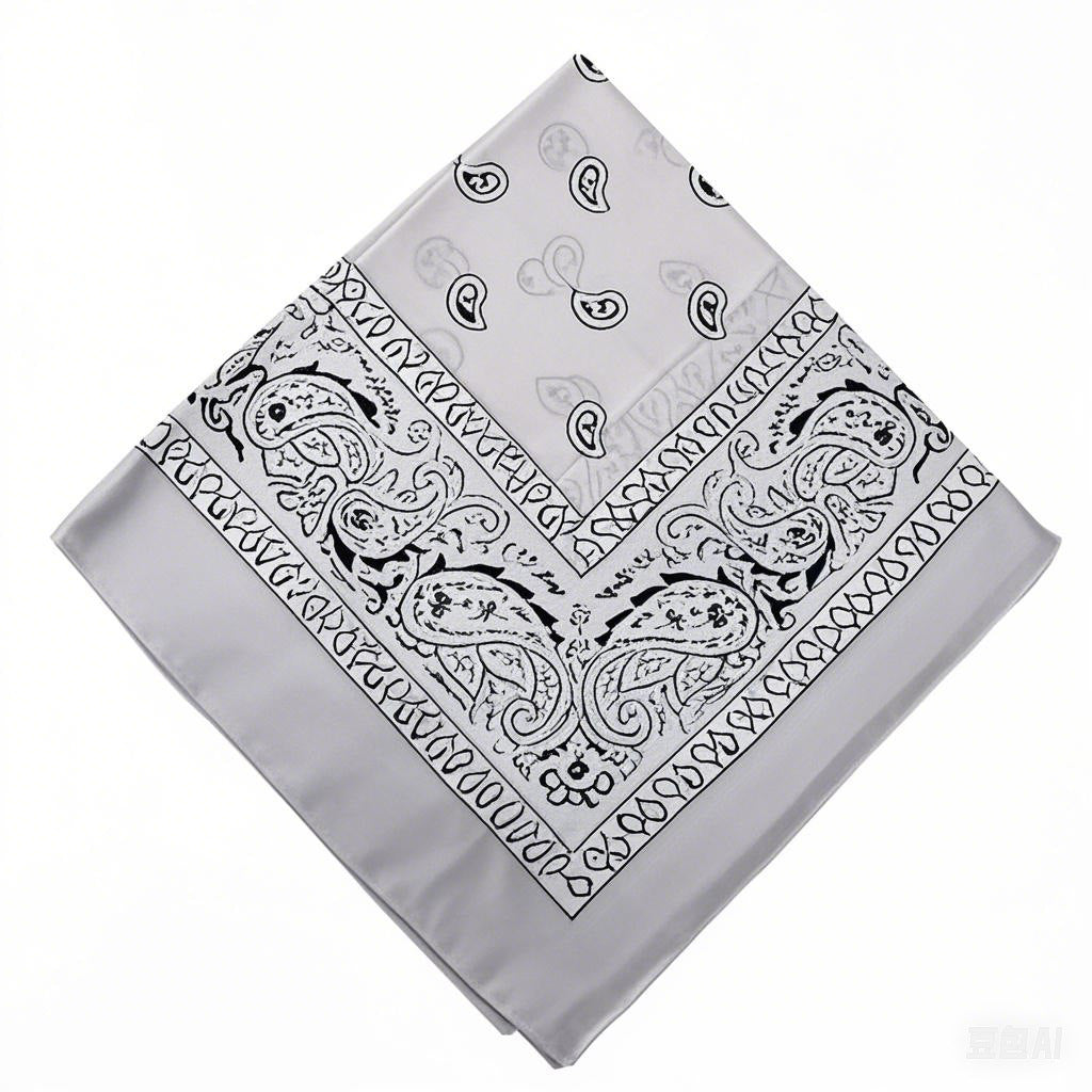 Multifunctional Cashew Flower Bandana