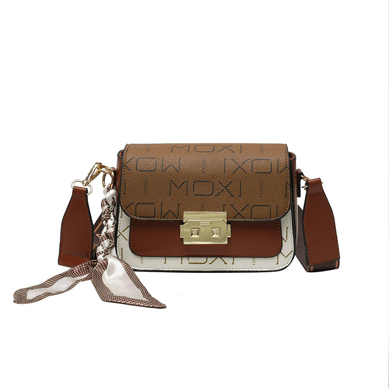 Retro small square bag messenger bag