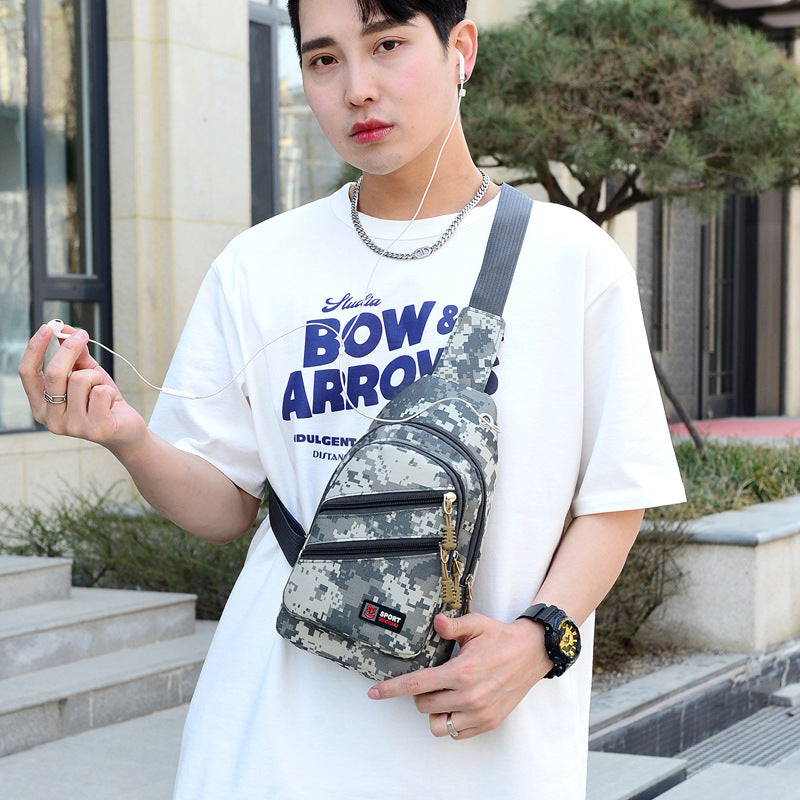 Casual shoulder backpack messenger bag