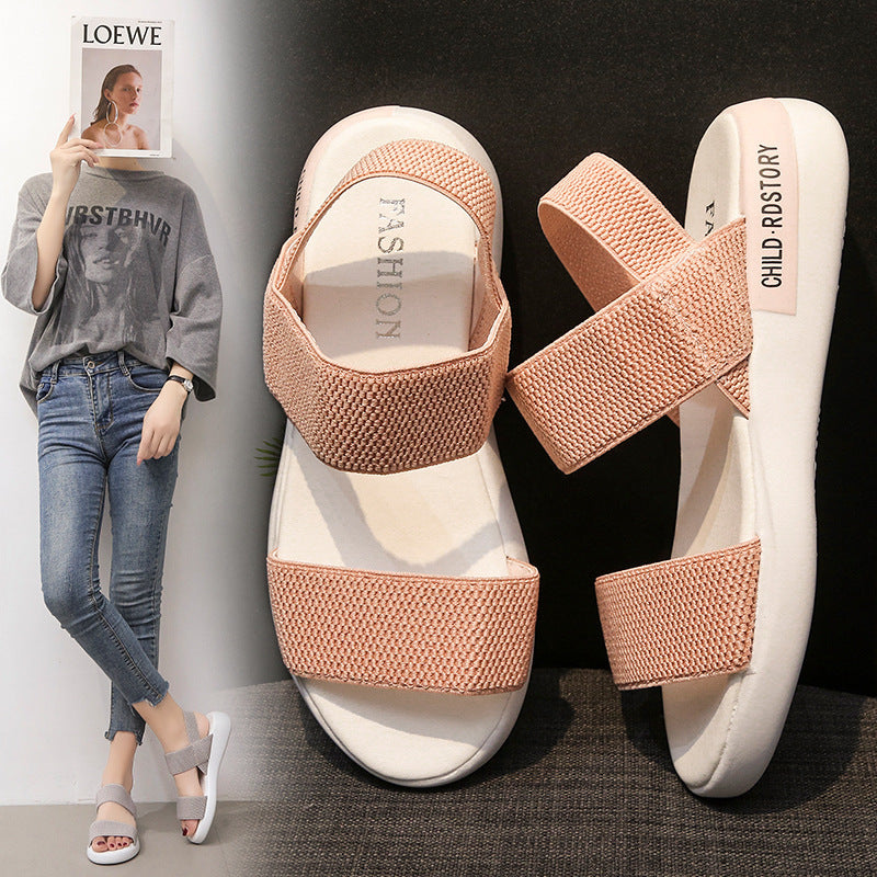 Sports sandals women elastic elastic