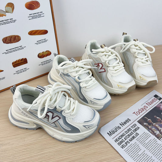 Thick sole height increasing casual women's sports shoes