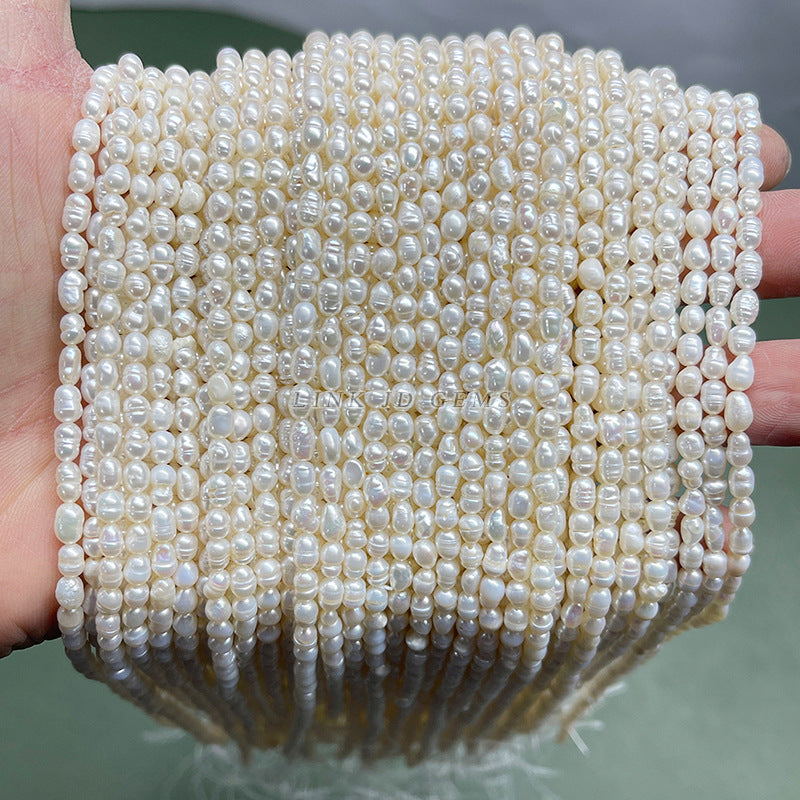 3.5-4 mm Natural Freshwater Baroque Pearl