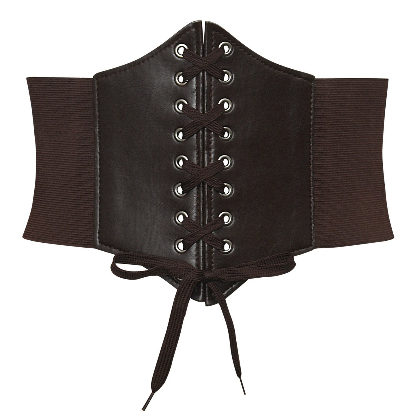 Plastic waist lace rivets