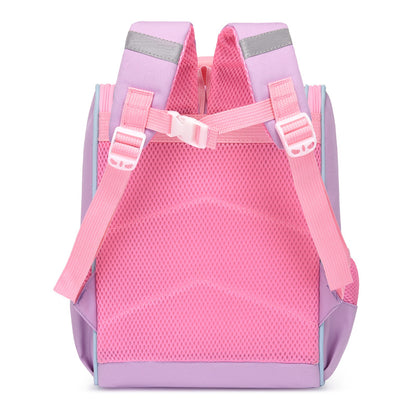 Cute cartoon children elementary school students